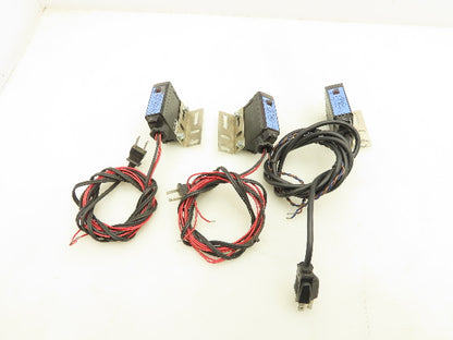 Keyence PW-61 Retro-Reflective Main Unit Photoelectric Sensor 0.1-5m Lot of 3