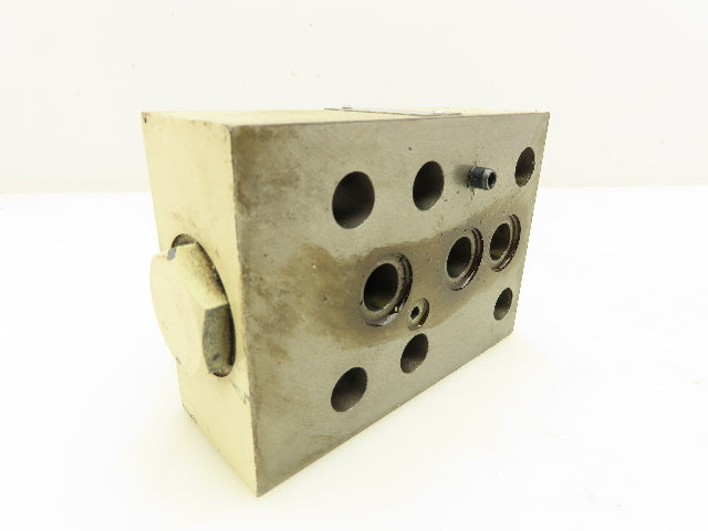 Tokimec URMC-03-10-S1 Hydraulic Check Valve Sandwich Module for Relief Valve