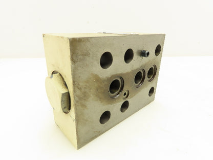 Tokimec URMC-03-10-S1 Hydraulic Check Valve Sandwich Module for Relief Valve