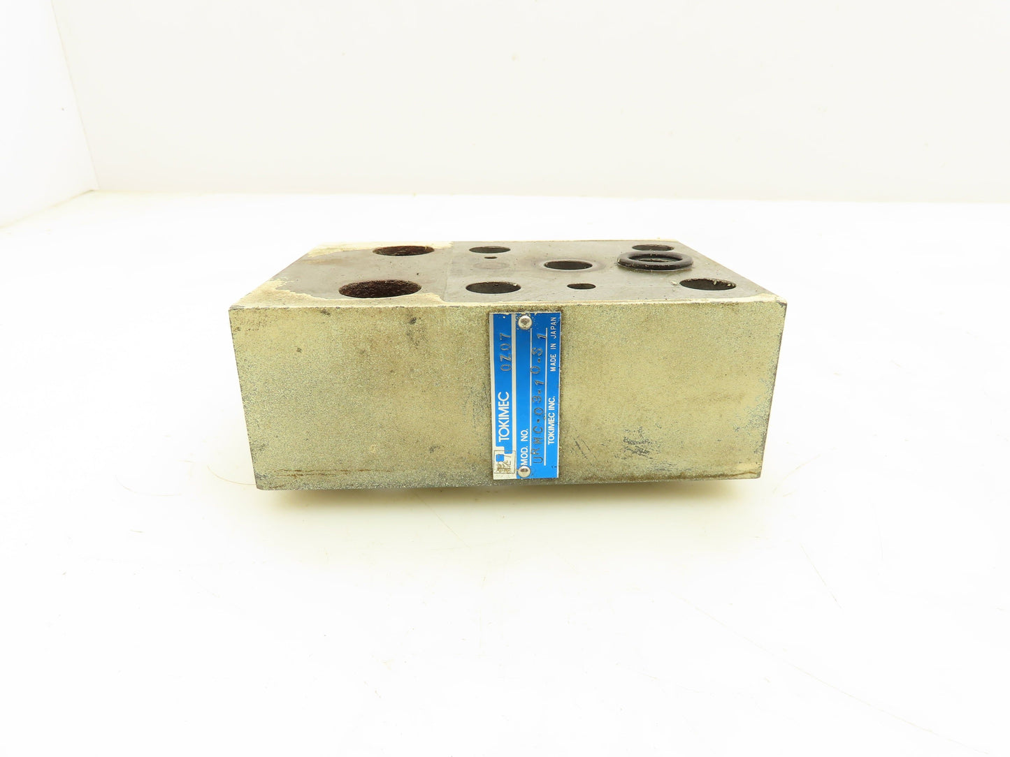 Tokimec URMC-03-10-S1 Hydraulic Check Valve Sandwich Module for Relief Valve