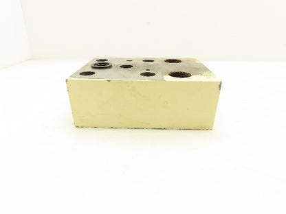 Tokimec URMC-03-10-S1 Hydraulic Check Valve Sandwich Module for Relief Valve