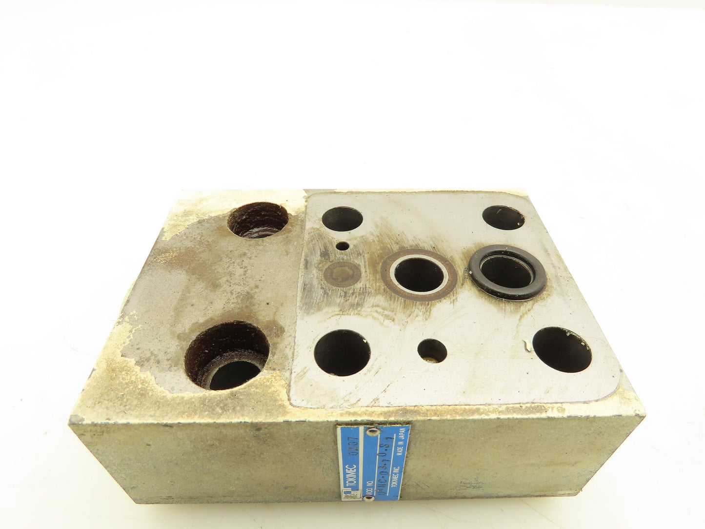 Tokimec URMC-03-10-S1 Hydraulic Check Valve Sandwich Module for Relief Valve