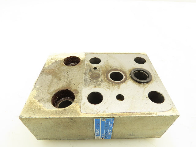 Tokimec URMC-03-10-S1 Hydraulic Check Valve Sandwich Module for Relief Valve