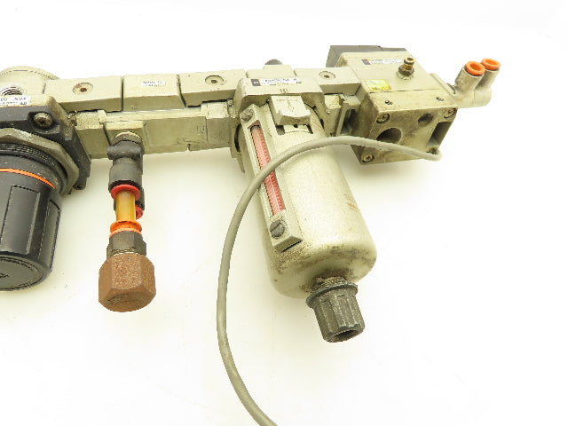 SMC NAL4000-N04-38 Air Line Filter Lubricator Regulator With Soft Start Valve