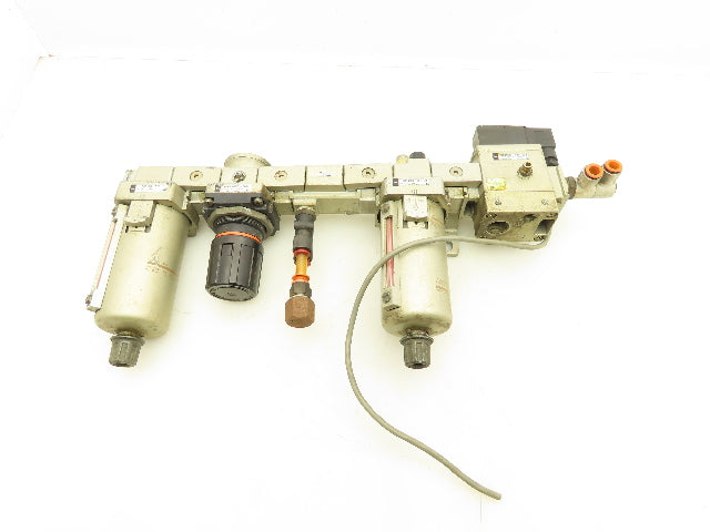 SMC NAL4000-N04-38 Air Line Filter Lubricator Regulator With Soft Start Valve