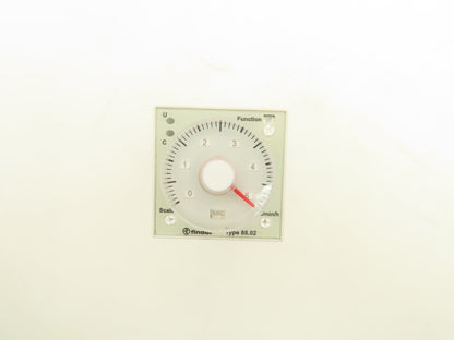 Finder 88.02 Multi-Voltage Plug-In Timer Socket Relay Base 0.5sec-100hr Lot of 2