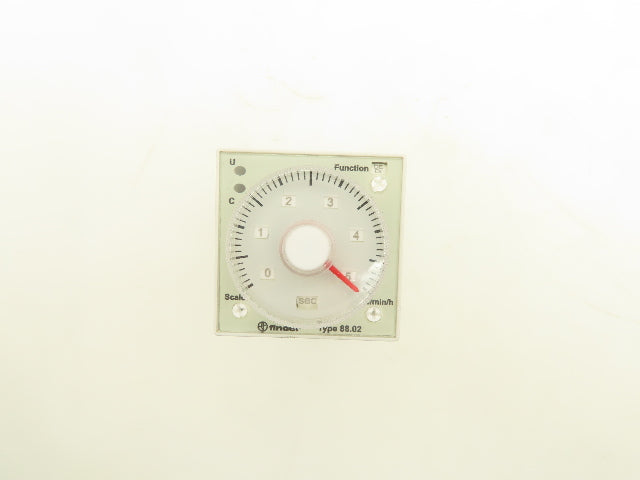 Finder 88.02 Multi-Voltage Plug-In Timer Socket Relay Base 0.5sec-100hr Lot of 2