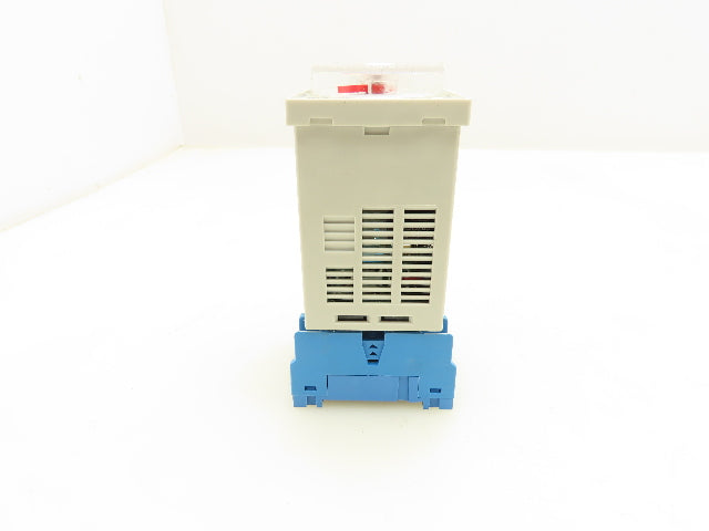 Finder 88.02 Multi-Voltage Plug-In Timer Socket Relay Base 0.5sec-100hr Lot of 2