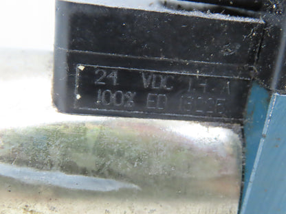 Bosch Rexroth 9810235508 Hydraulic Directional Control Solenoid Valve 24VDC