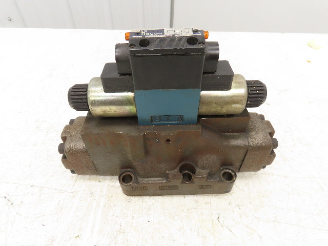 Bosch Rexroth 9810235508 Hydraulic Directional Control Solenoid Valve 24VDC