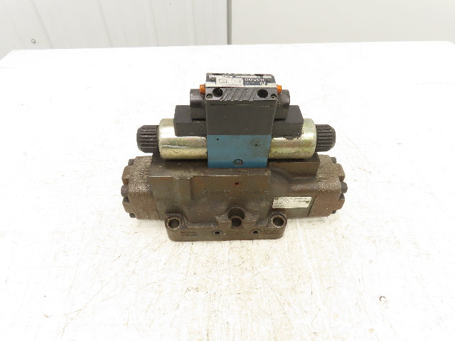 Bosch Rexroth 9810235508 Hydraulic Directional Control Solenoid Valve 24VDC
