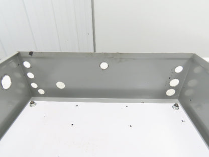 Wiegmann N1C202006LP Industrial Electrical Enclosure With Backplate 20x20x6"