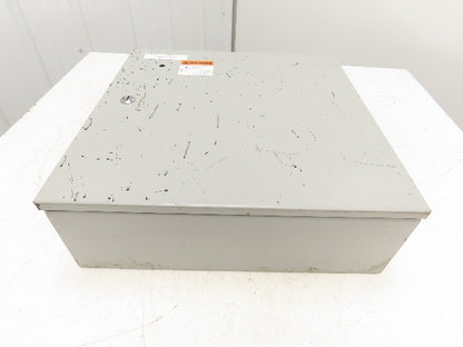 Wiegmann N1C202006LP Industrial Electrical Enclosure With Backplate 20x20x6"