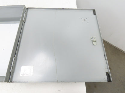 Wiegmann N1C202006LP Industrial Electrical Enclosure With Backplate 20x20x6"