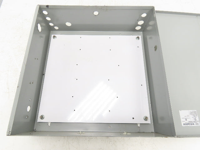 Wiegmann N1C202006LP Industrial Electrical Enclosure With Backplate 20x20x6"