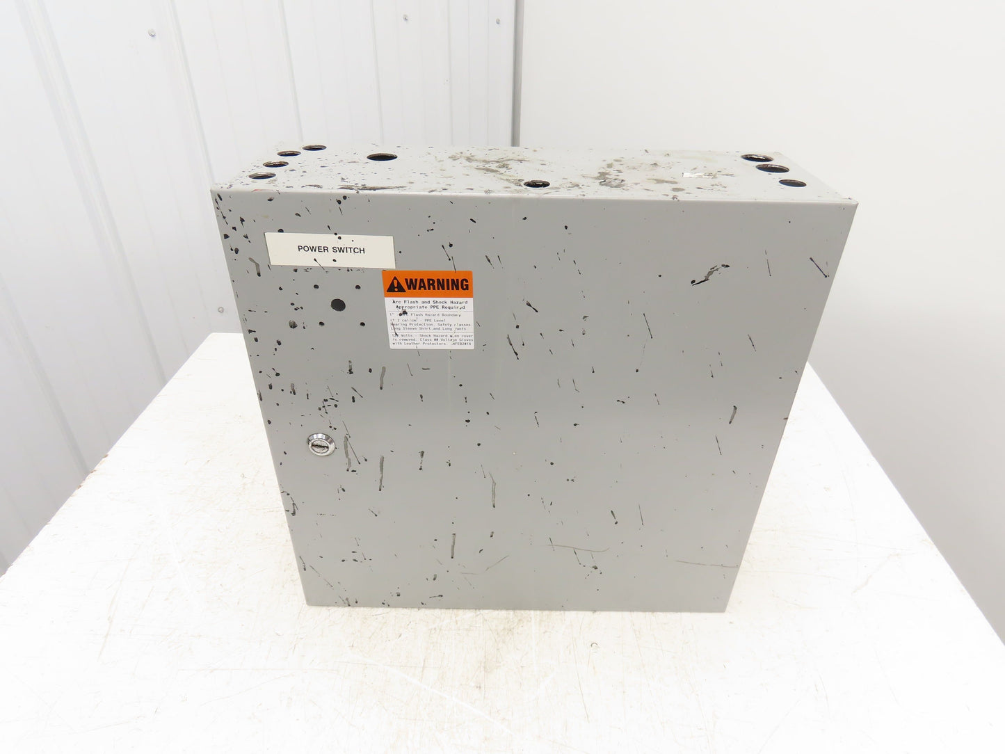 Wiegmann N1C202006LP Industrial Electrical Enclosure With Backplate 20x20x6"