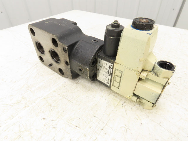 Tokimec Vickers TCG50-10-FV-P7-H-12-SH-S47 Solenoid Controlled Relief Valve 24V