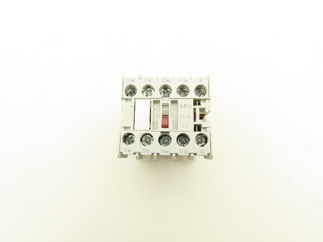 AEG SH 05.31 Mini Contactor Relay 24V Coil 4P Lot of 3
