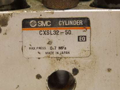 SMC CXSL32-50 Dual Rod Guided Cylinder Actuator 32mm Bore 50mm Stroke