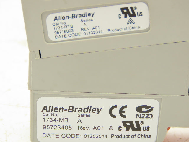 Allen Bradley 1734-OB8E DC Output Source Module w/Base 24V