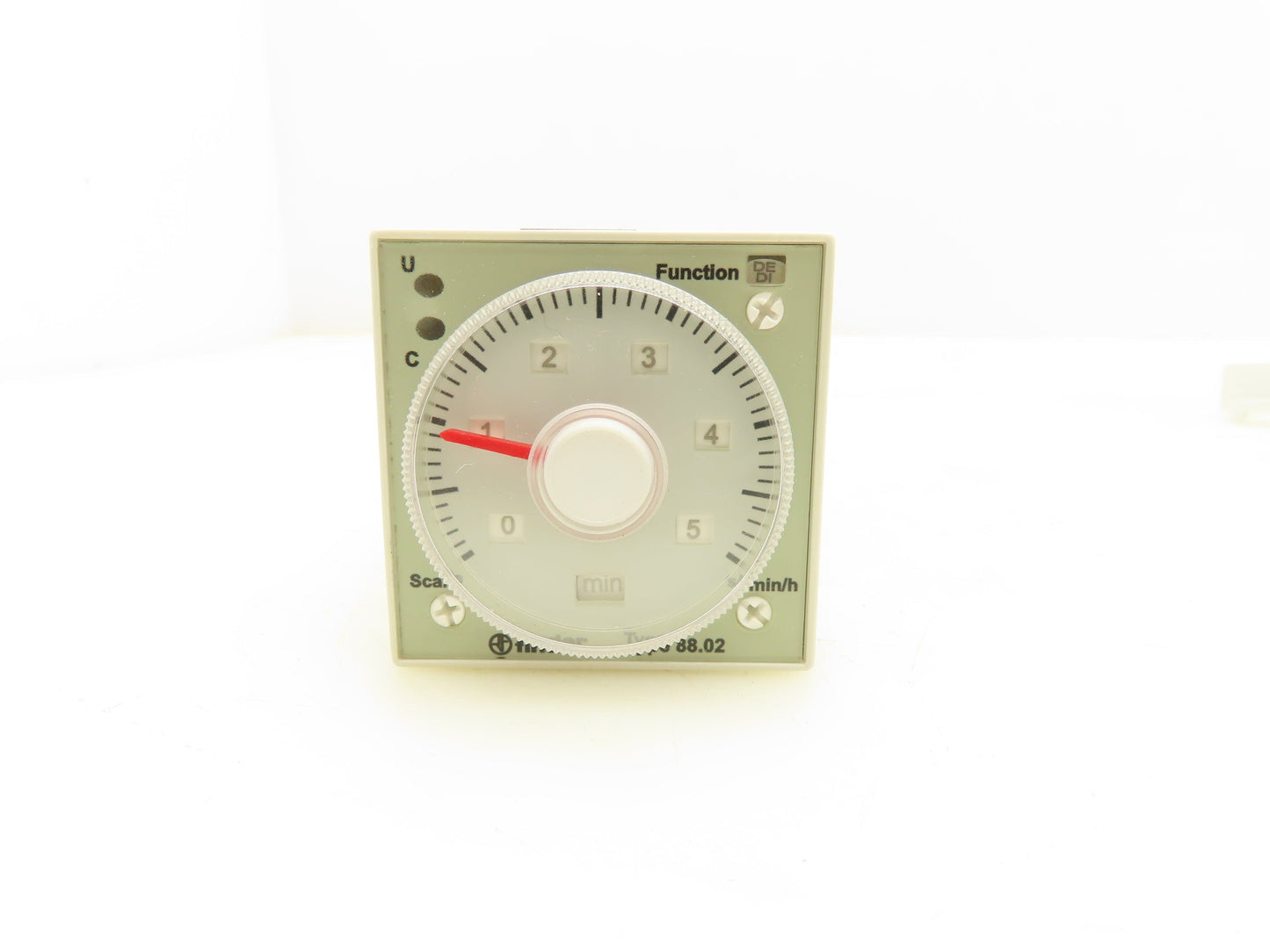 Finder 88.02 Multi-Voltage Plug-In Timer Socket Relay Base 0.5sec-100hr