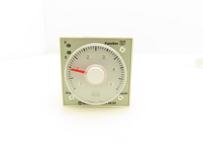 Finder 88.02 Multi-Voltage Plug-In Timer Socket Relay Base 0.5sec-100hr