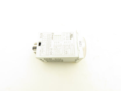 Finder 88.02 Multi-Voltage Plug-In Timer Socket Relay Base 0.5sec-100hr