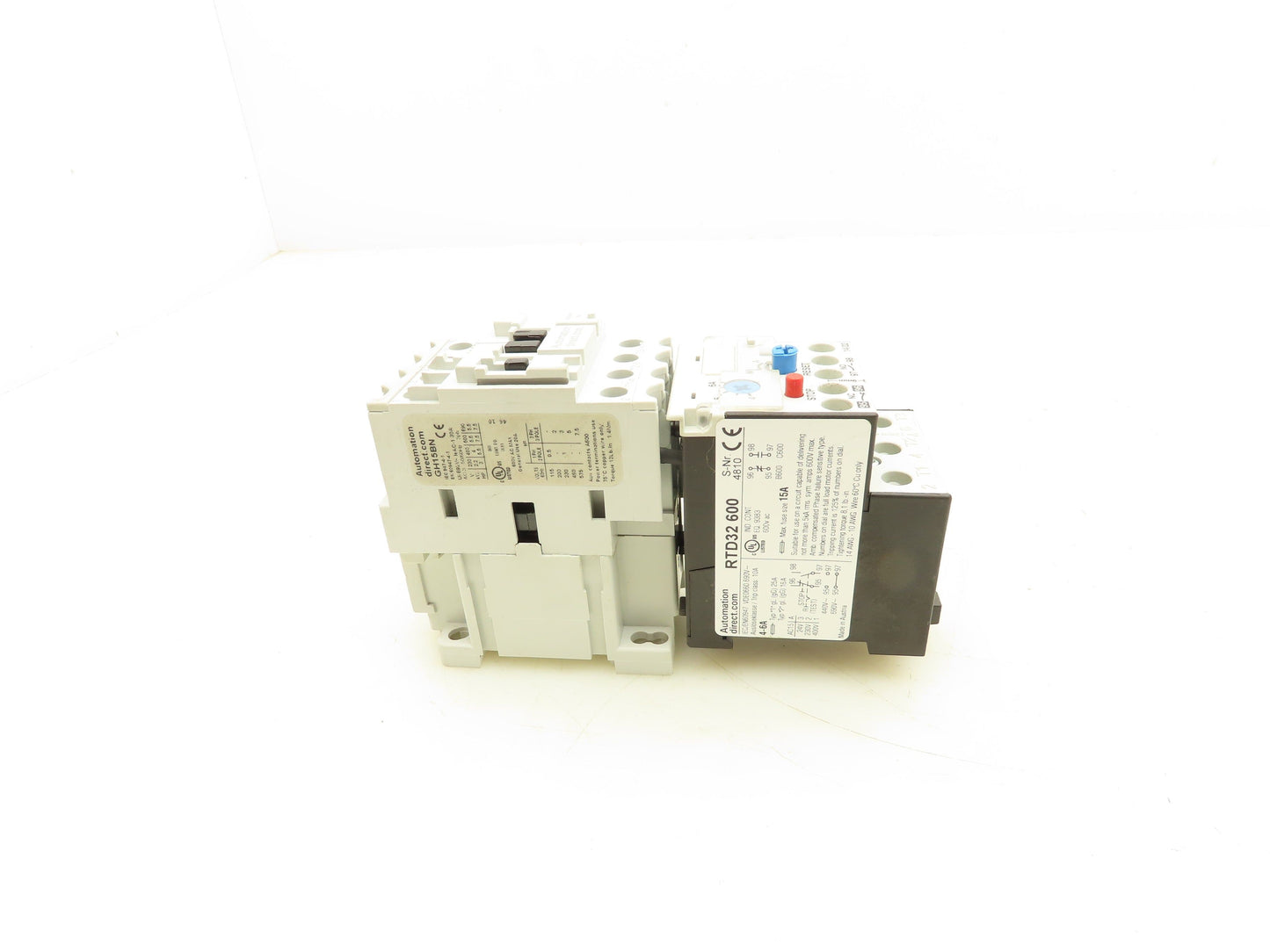Automation Direct RTD32 600 Thermal Overload Relay Contactor 4-6A 120V Coil