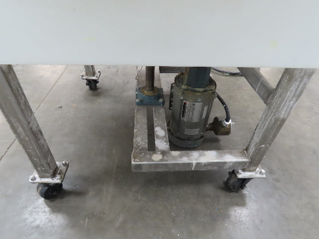 Rotary Accumulation Turntable  Plastic Top 48" Wide 3RPM 230/480V