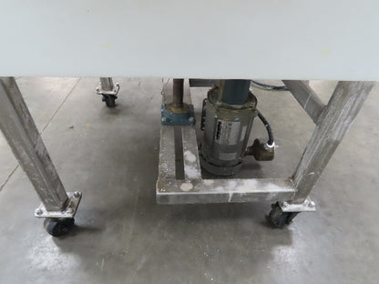 Rotary Accumulation Turntable  Plastic Top 48" Wide 3RPM 230/480V