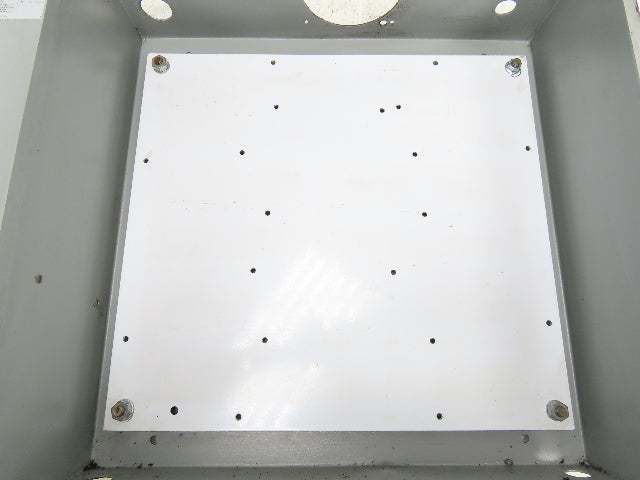 Wiegmann N1C202006LP Industrial Electrical Enclosure With Backplate 20x20x6"