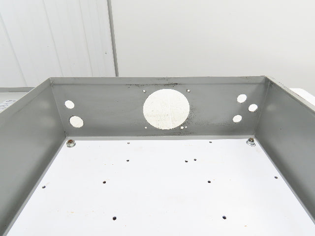 Wiegmann N1C202006LP Industrial Electrical Enclosure With Backplate 20x20x6"