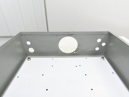 Wiegmann N1C202006LP Industrial Electrical Enclosure With Backplate 20x20x6"