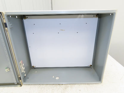 Hoffman CSD20248 Industrial Electrical Enclosure With Backplate 24x20x8"