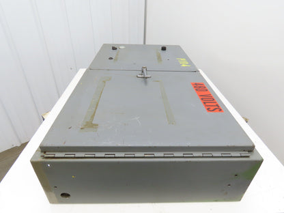 Hoffman Industrial Electrical Enclosure With Double Door And Backplate 42x24x8"
