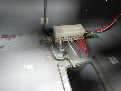 Hoffman C20C20 Sloped Top Consolet Steel Enclosure On 3' Pedestal 50" High Point