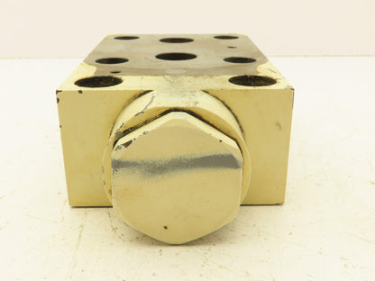 Yuatsuseiko Oilic ZDC-10-9-4127A Hydraulic Modular Sandwich Check Valve