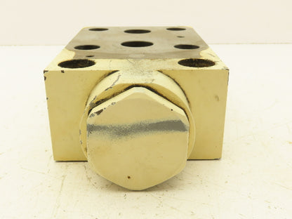 Yuatsuseiko Oilic ZDC-10-9-4127A Hydraulic Modular Sandwich Check Valve