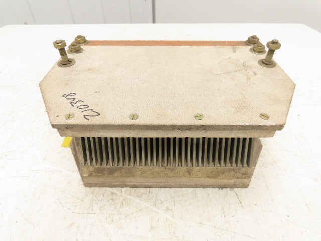 889B478G1 Metallic Arc Quencher Chute 4.5x11.25x7.25" 31 Metal Plates