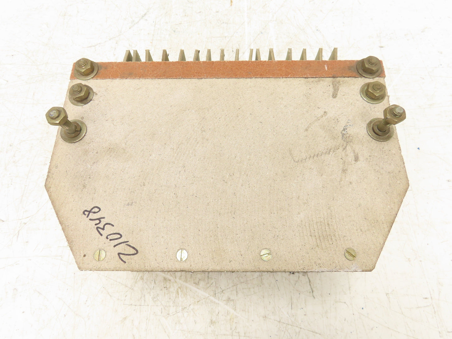 889B478G1 Metallic Arc Quencher Chute 4.5x11.25x7.25" 31 Metal Plates