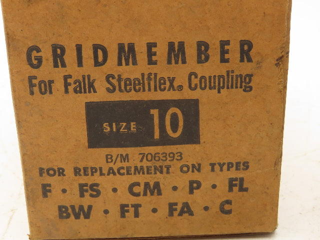 Falk 706393 Gridmember Set For Steelflex Coupling Size 10