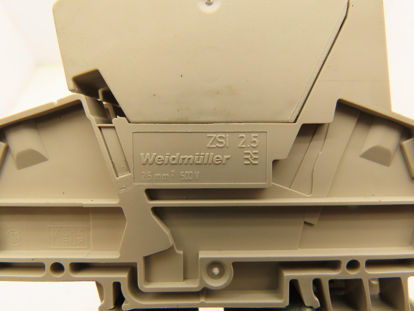 Weidmuller DIPL ZSI 2.5/2 Terminal Block Fuse Holder 500V 2.5mm Lot of 43