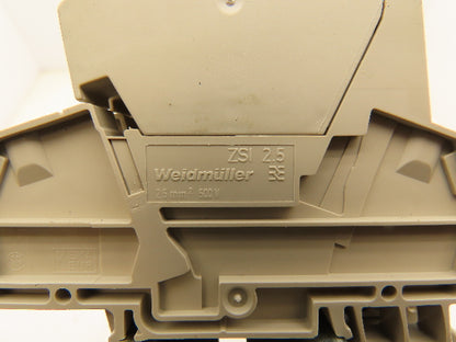 Weidmuller DIPL ZSI 2.5/2 Terminal Block Fuse Holder 500V 2.5mm Lot of 43