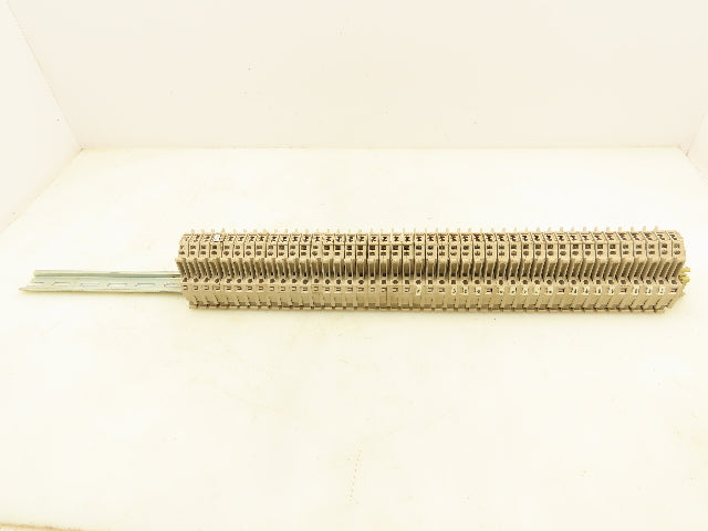 Weidmuller DIPL ZSI 2.5/2 Terminal Block Fuse Holder 500V 2.5mm Lot of 43