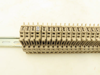 Weidmuller DIPL ZSI 2.5/2 Terminal Block Fuse Holder 500V 2.5mm Lot of 43