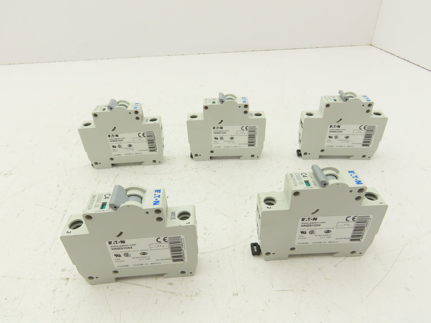 Eaton WMZS1C04 Miniature Circuit Breaker 230/400V Lot of 5