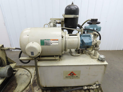 Dynex PV2024-3085 Hydraulic Power Unit 17 GPM 3000PSI 15Hp 230/460V 3Ph 50 Gal