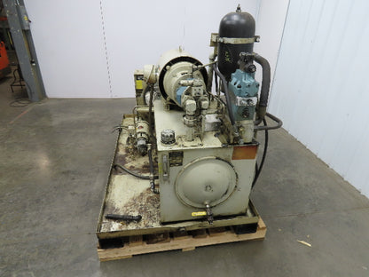 Dynex PV2024-3085 Hydraulic Power Unit 17 GPM 3000PSI 15Hp 230/460V 3Ph 50 Gal