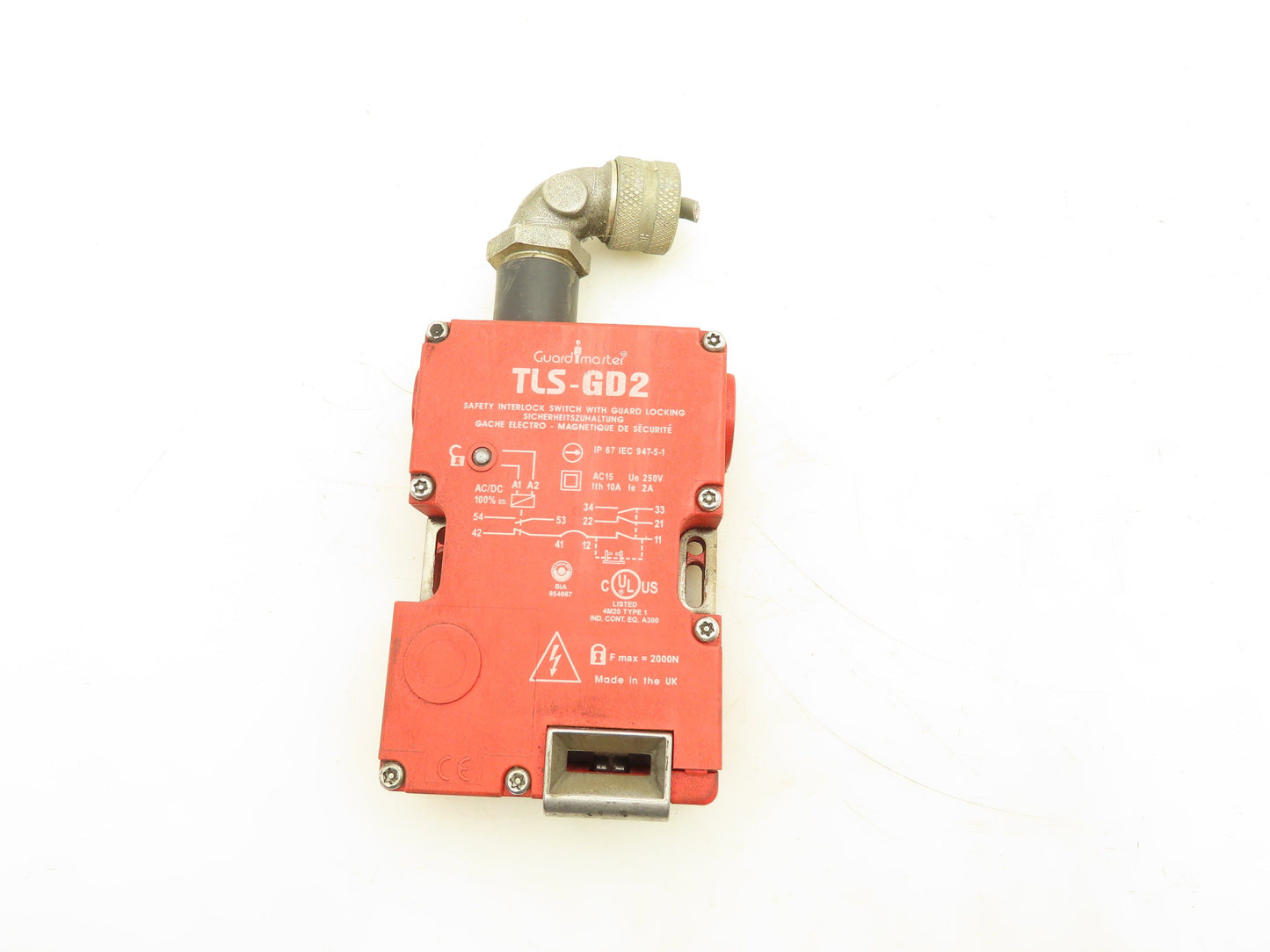 Allen Bradley TLS-GD2 Safety Interlock Switch with Guard Locking 250V 10A