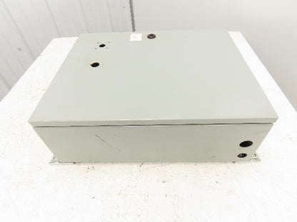 Hammond EN4SD20166GY Electrical Enclosure Box 20x16x6" Wall Mount Back Panel